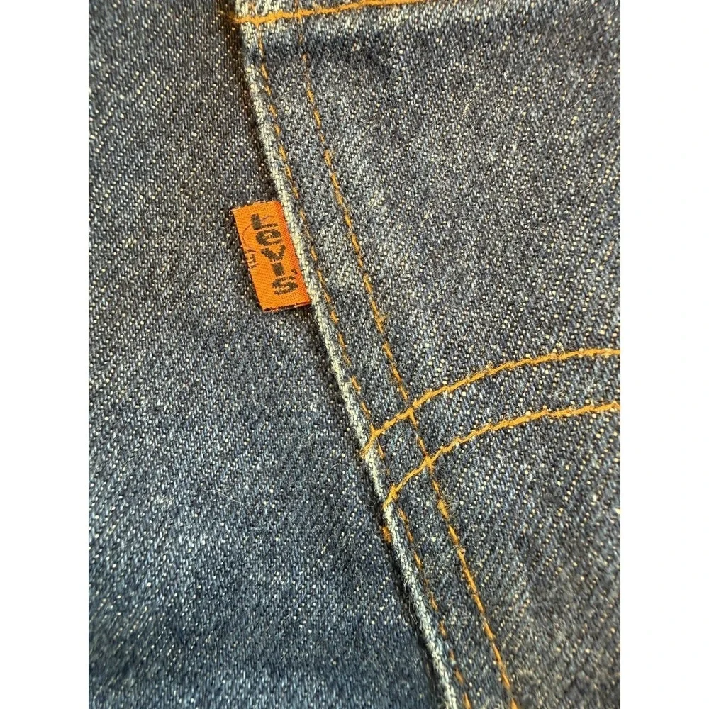 Men's Vintage USA Made Levi's 20517-0217 Orange Tab Bootcut Jeans‎ 40x30